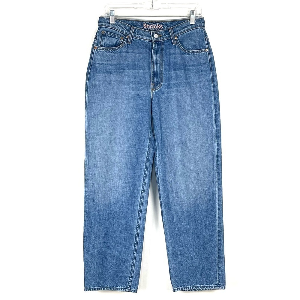 MOTHER SNACKS! High Waisted Double Stack Ankle Jeans Delicious Memories -Sz - 29